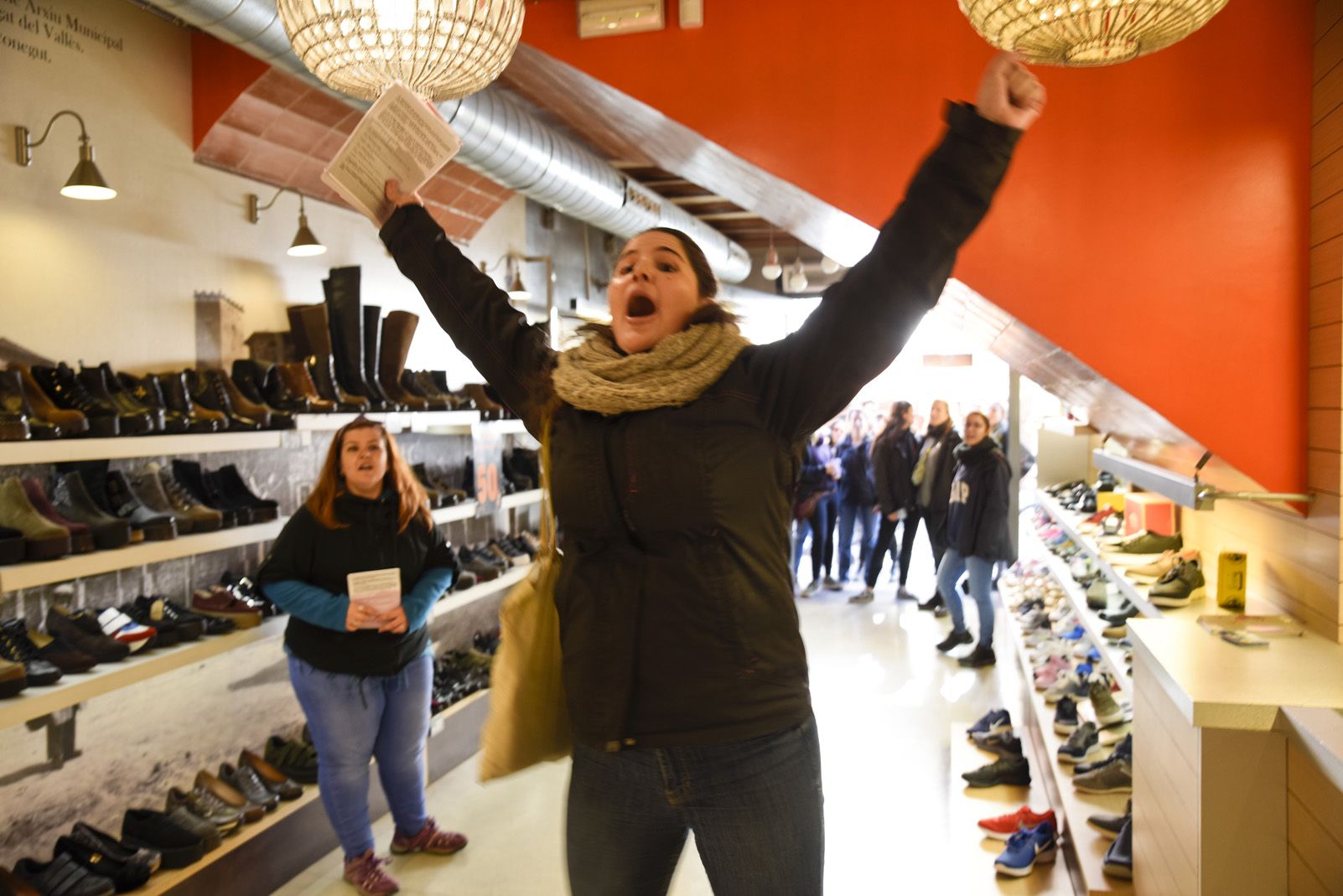 Vaga Feminista del 8 de Març. Foto: Bernat Millet.