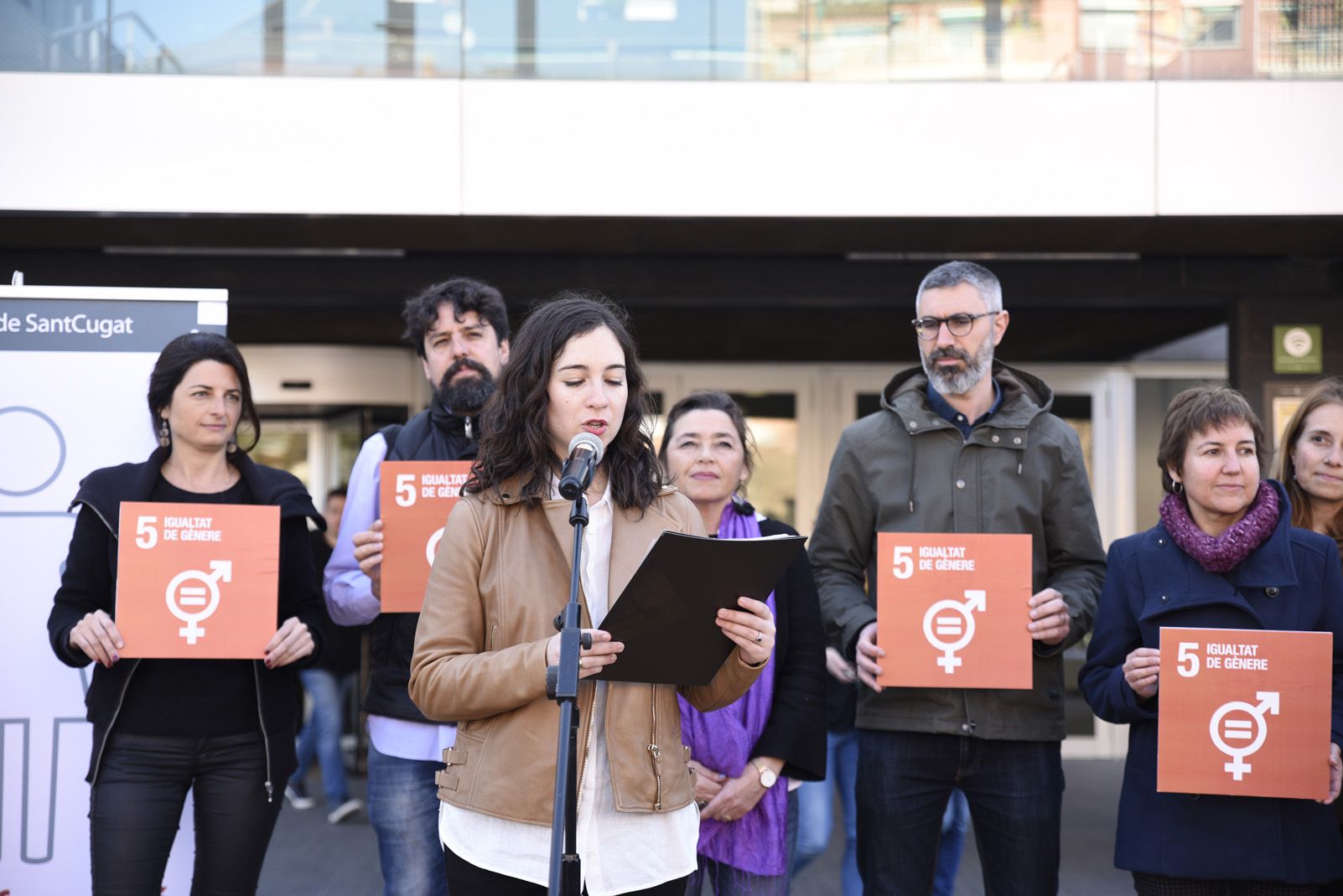 Manifest per la Vaga Feminista del 8 de Març. Foto: Bernat Millet.