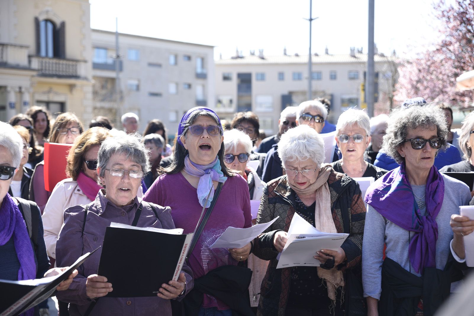 Manifestació Feminista del 8 de Març. Foto: Bernat Millet.