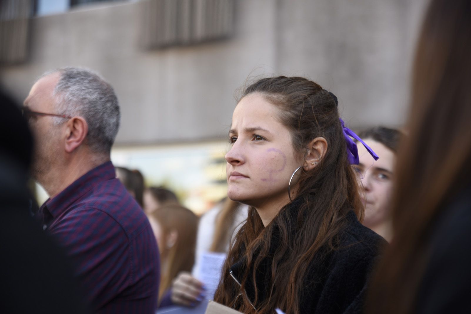 Manifestació Feminista del 8 de Març. Foto: Bernat Millet.