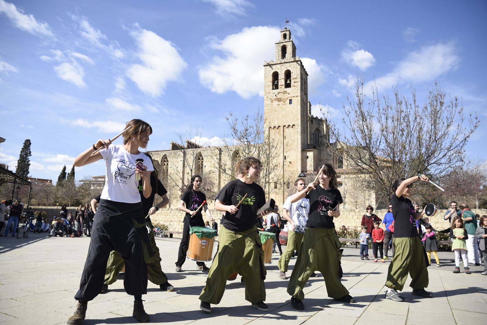 Manifestació Feminista del 8 de Març. Foto: Bernat Millet.