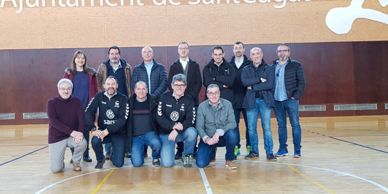 Nova Junta Directiva del Club Handbol Sant Cugat. FOTO: Cedida Nova Junta Directiva del Club Handbol Sant Cugat. FOTO: Cedida