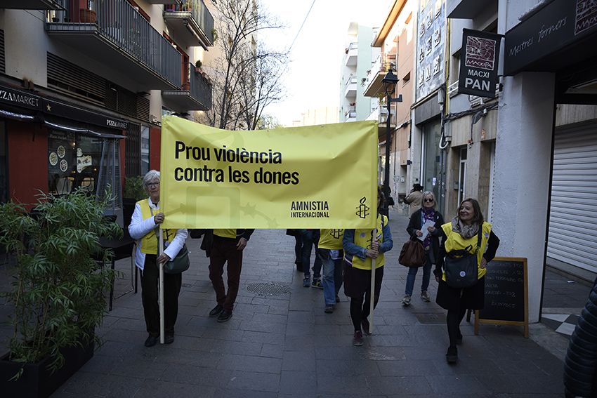 Cercavila de la Vaga Feminista del 8 de Març. Foto: Bernat Millet.