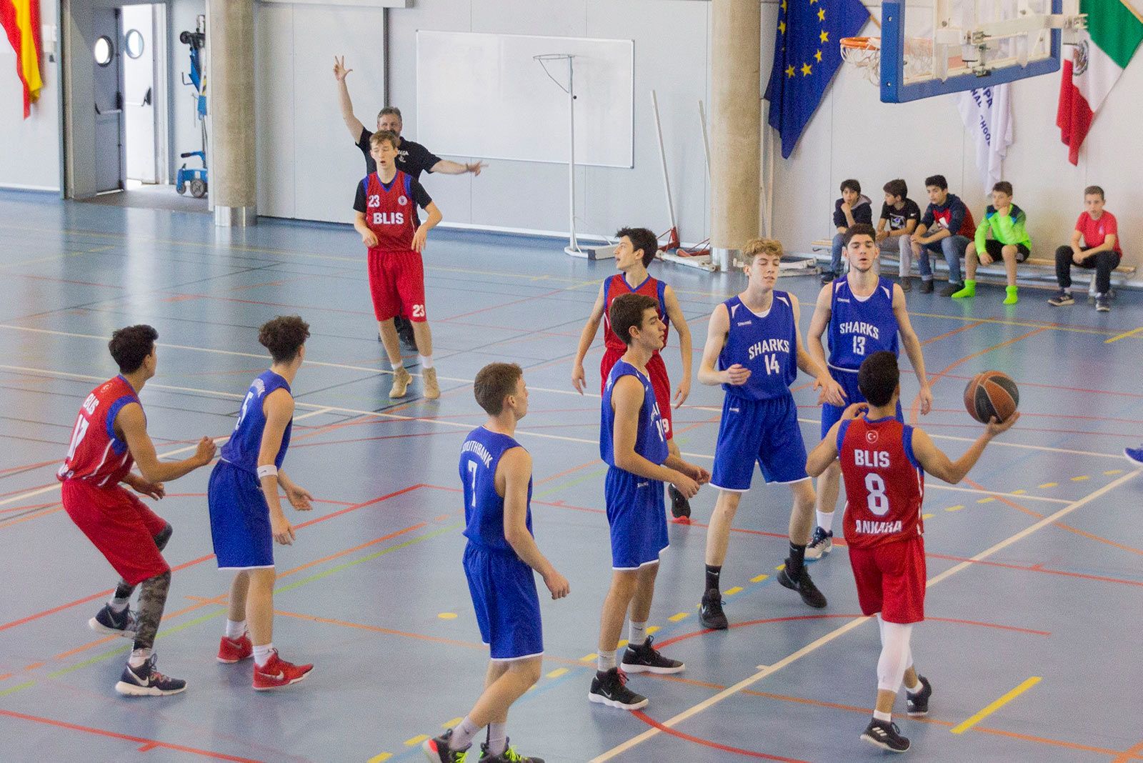 Torneig ISSA de bàsquet masculí. FOTO: Paula Galván