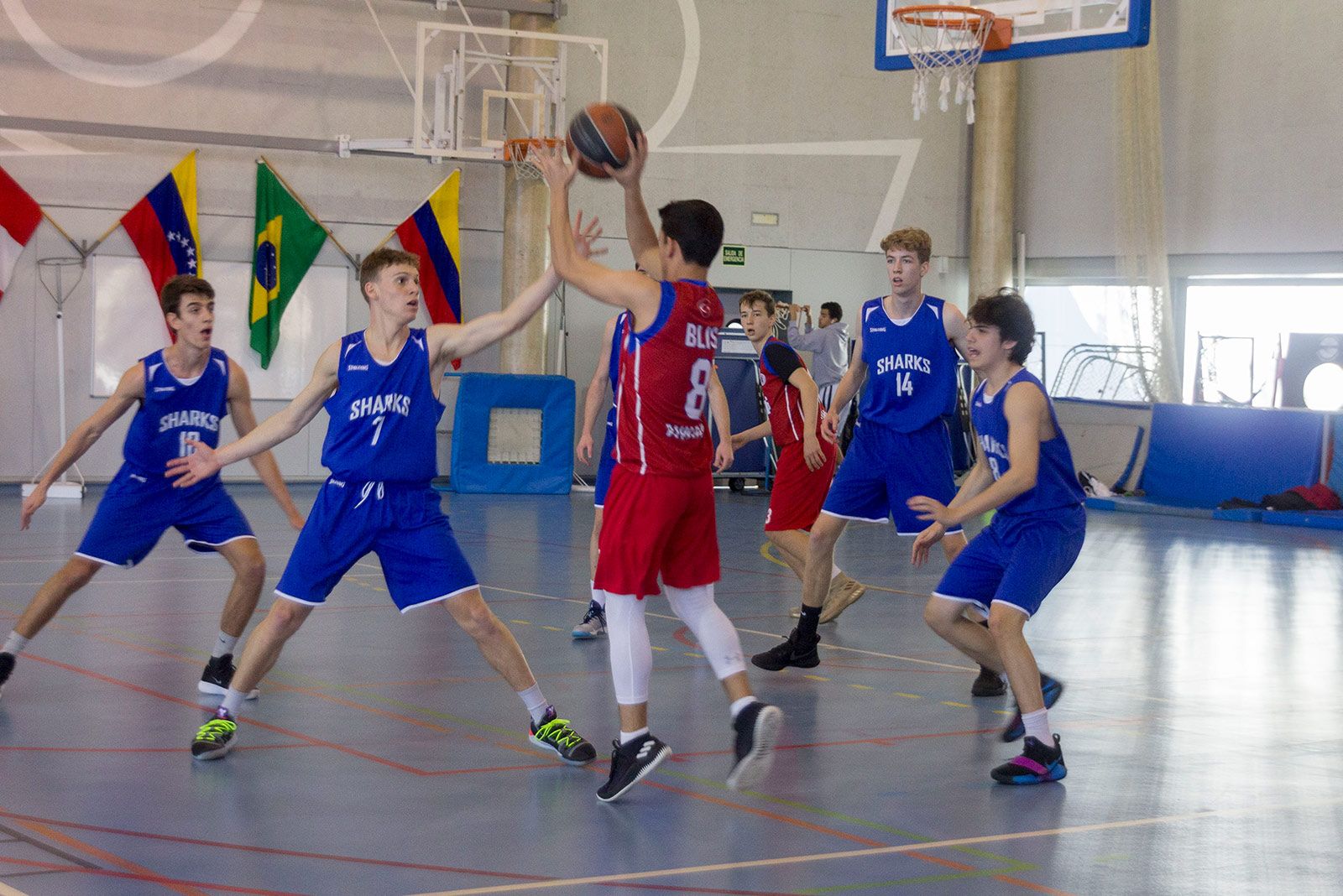 Torneig ISSA de bàsquet masculí. FOTO: Paula Galván