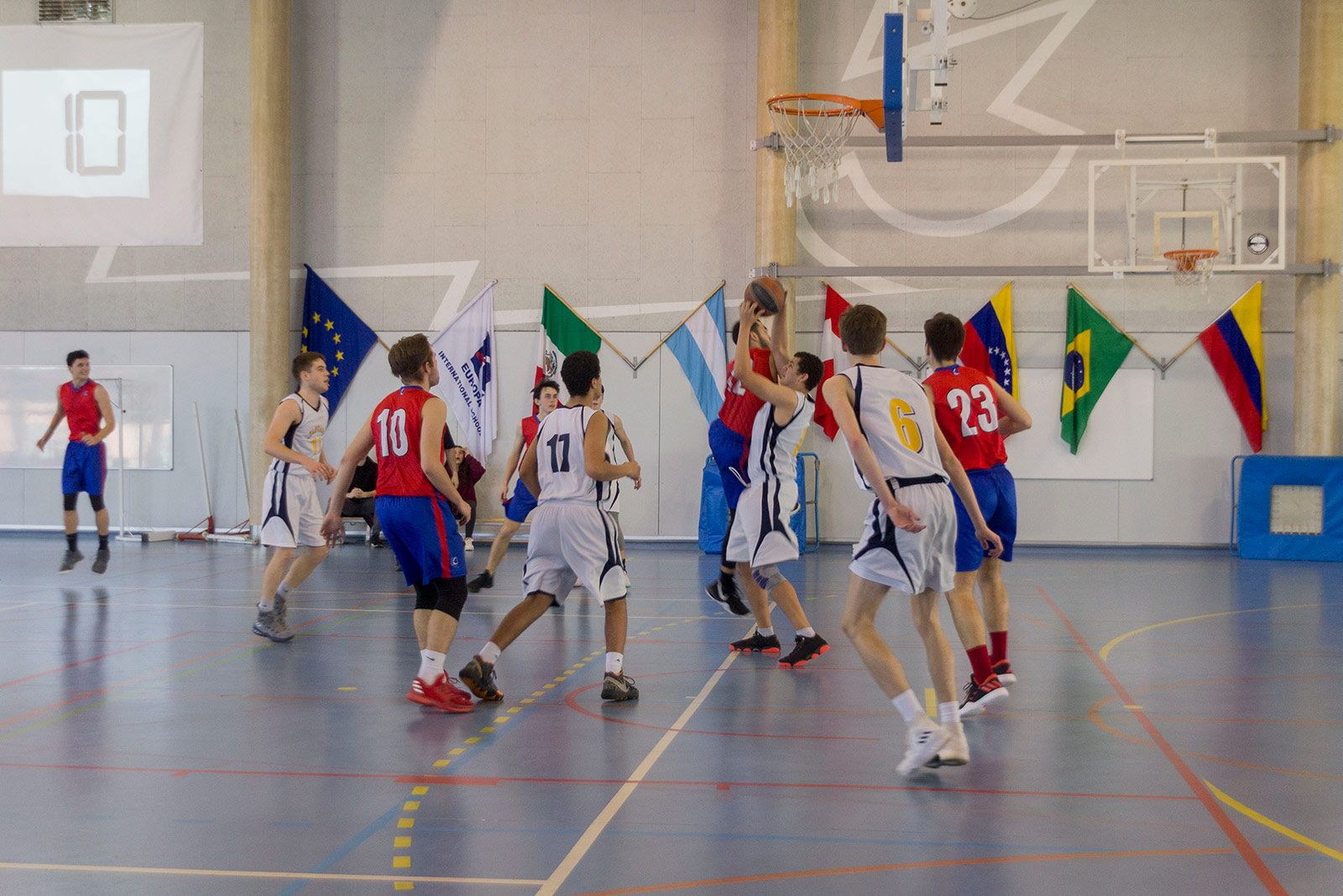 Torneig ISSA de bàsquet masculí. FOTO: Paula Galván