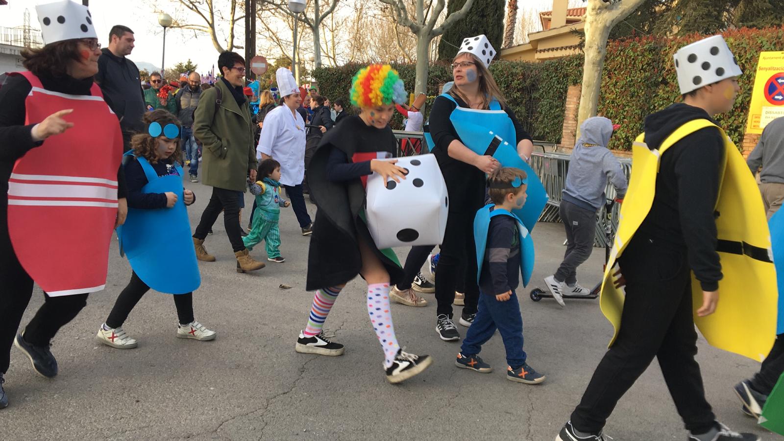 Rua de Carnaval a Mas Gener. FOTO: Paula Galván