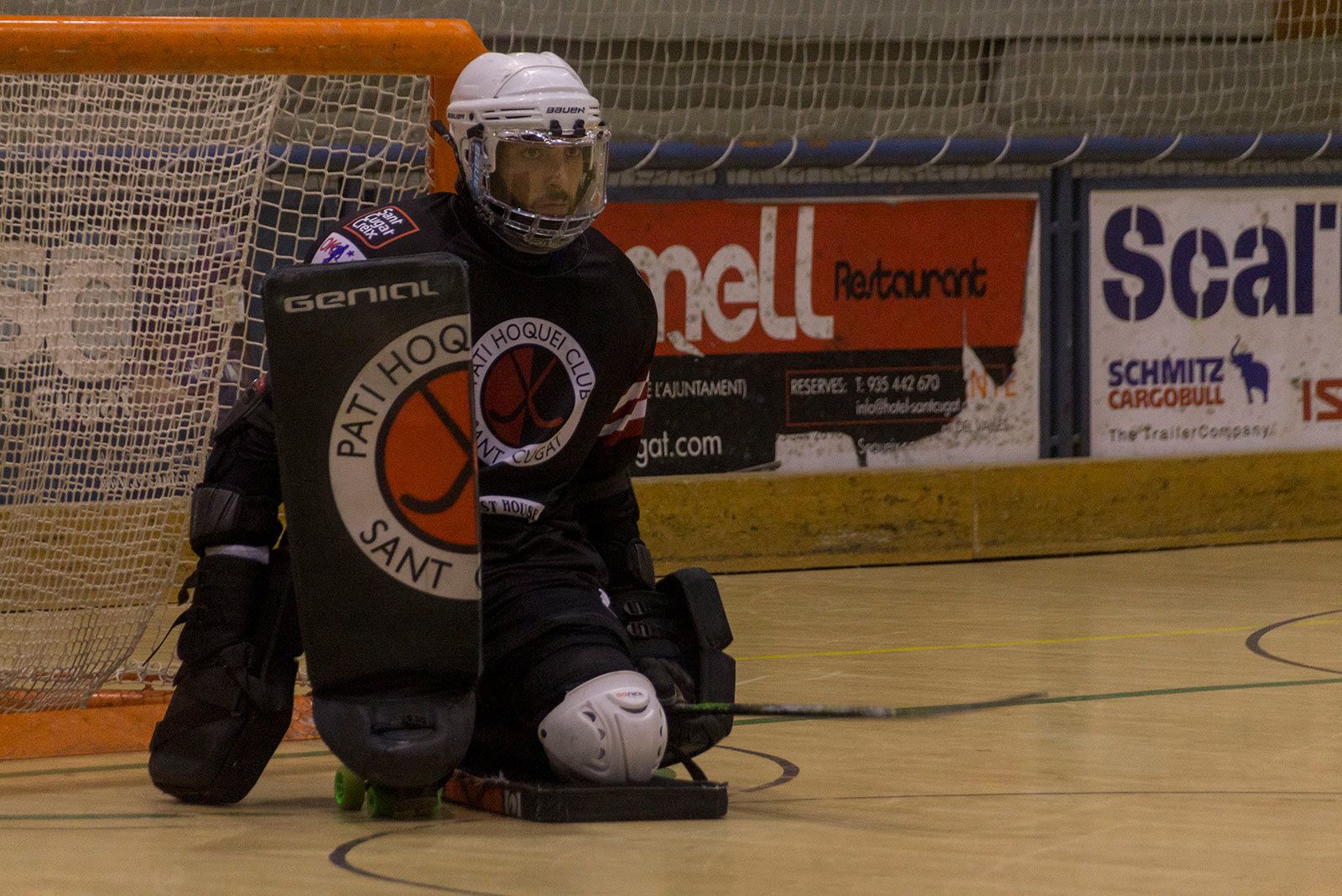 Partit de lliga PHC Sant Cugat - CE Vendrell. FOTO: Paula Galván