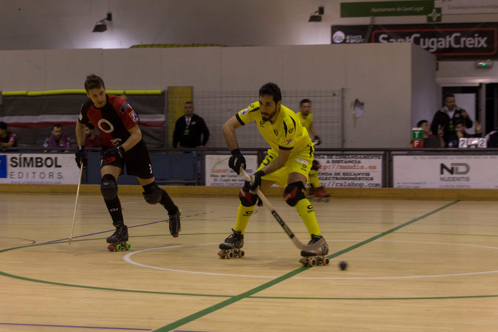 Partit de lliga PHC Sant Cugat - CE Vendrell. FOTO: Paula Galván