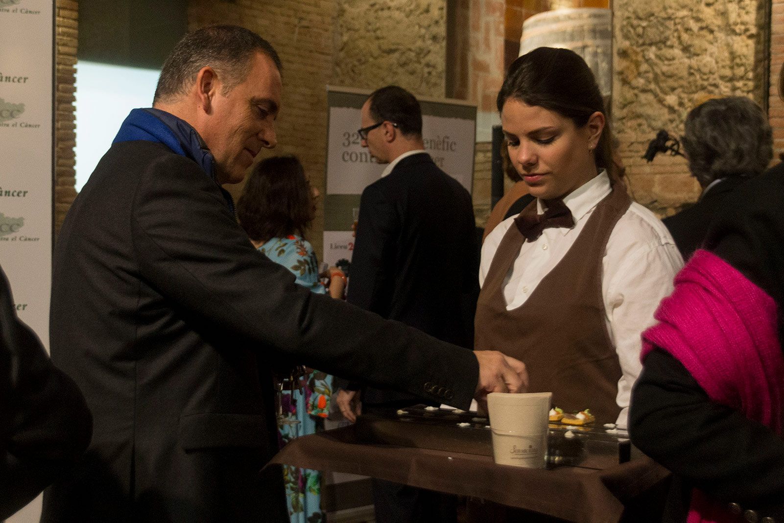 Sopar anual contra el càncer. FOTO: Paula Galván