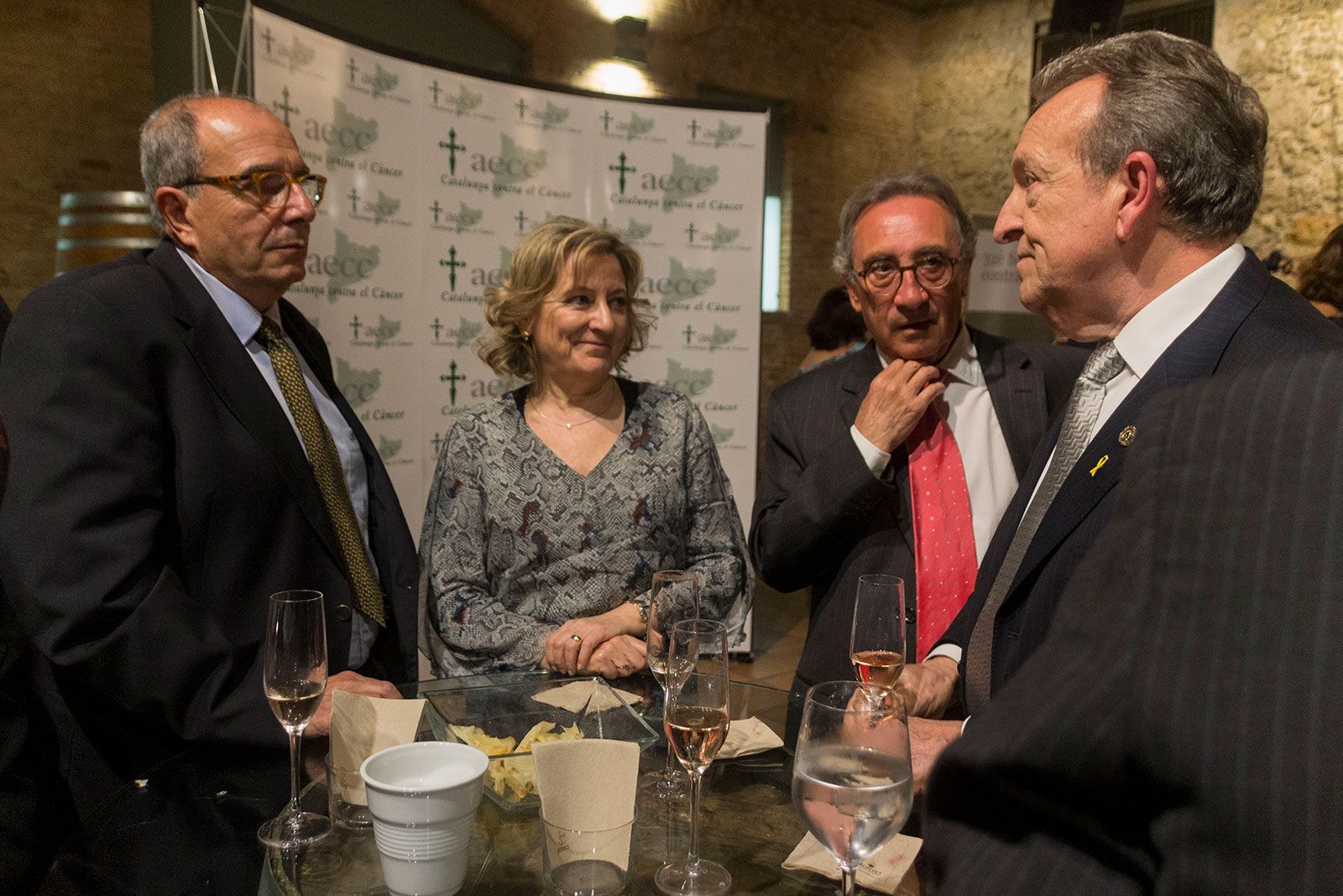 Sopar anual contra el càncer. FOTO: Paula Galván