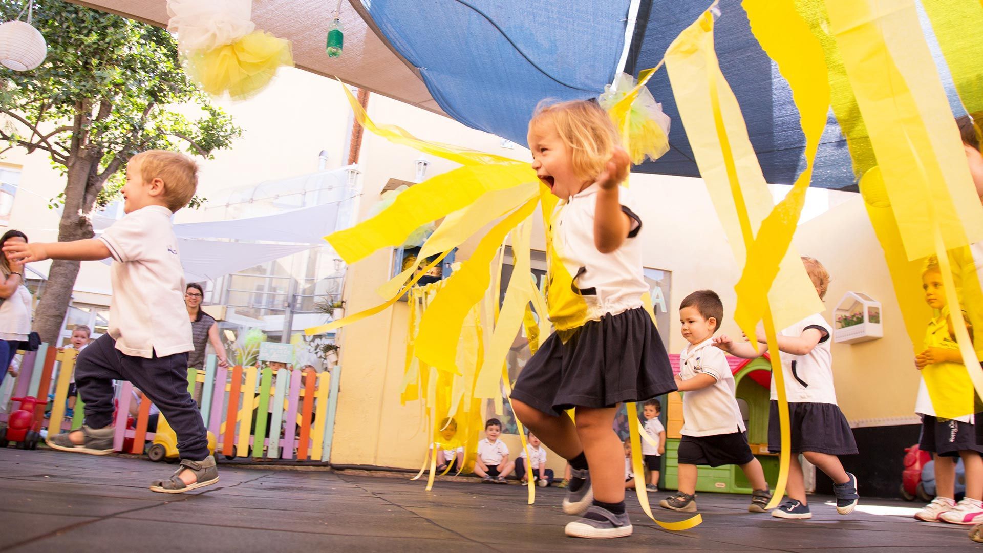El centre fomenta l'aprenentatge d'anglès per facilitar l'assimilació d'aquesta llengua de manera senzilla i natural FOTO: Cedida