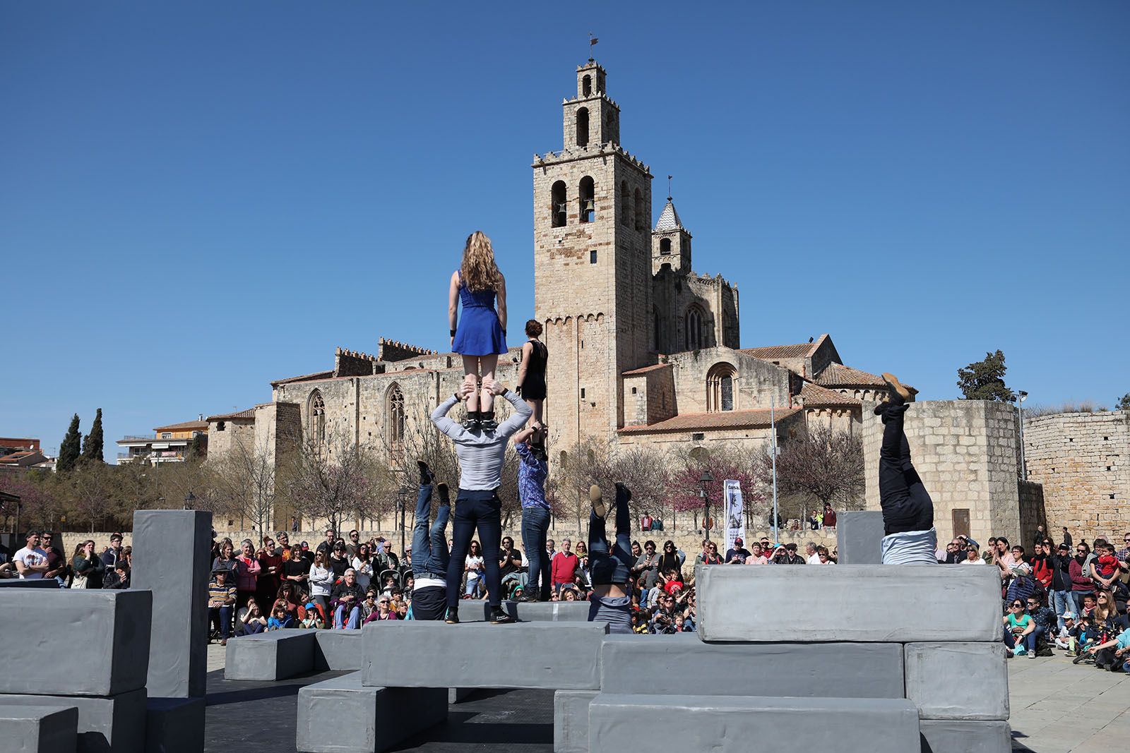 Espectacle de dansa a Sant Cugat FOTO: Lali Álvarez