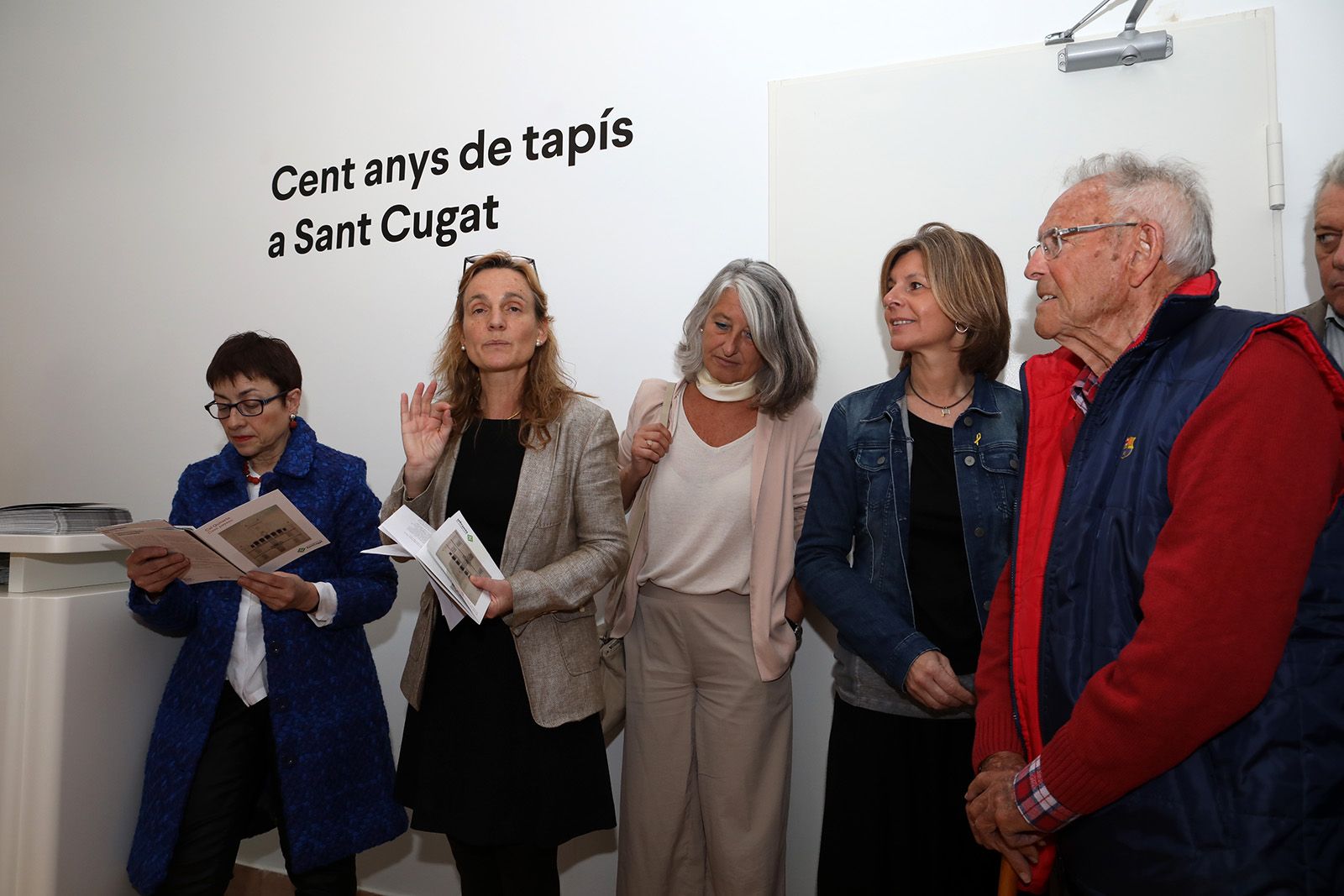 Inauguració del Centre d'art Grau Garriga a Can Quitèria. Foto: Lali Álvarez