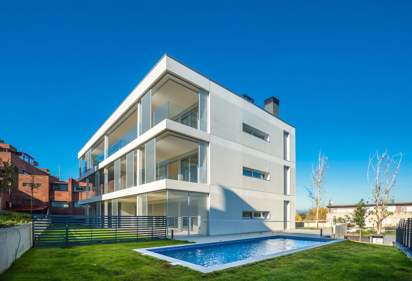 Exterior del pis ubicat a la zona de Can Trabal FOTO: Cedida