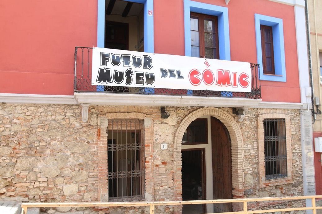 La nova seu del Museu del Còmic. FOTO: Lali Álvarez
