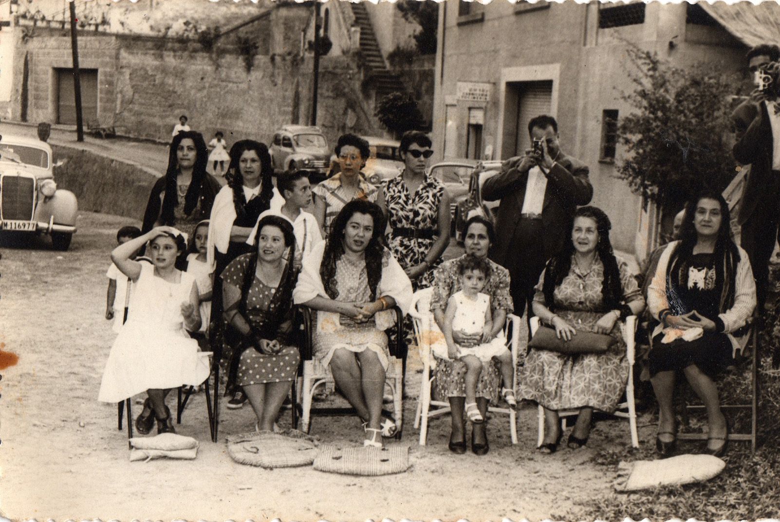 La Familia Vernet als anys 1950. Foto: Arxiu A. Vernet.