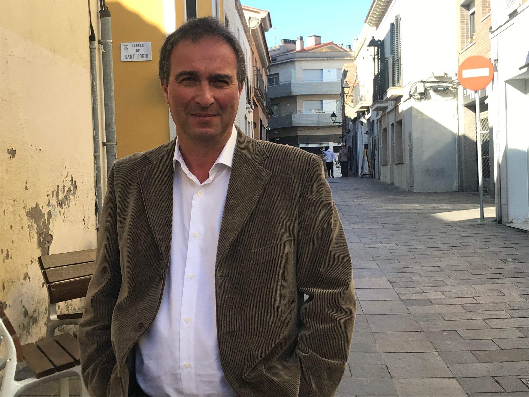 David Miralles, a les llistes de Junts per Catalunya a les generals. FOTO: Àgata Guinó