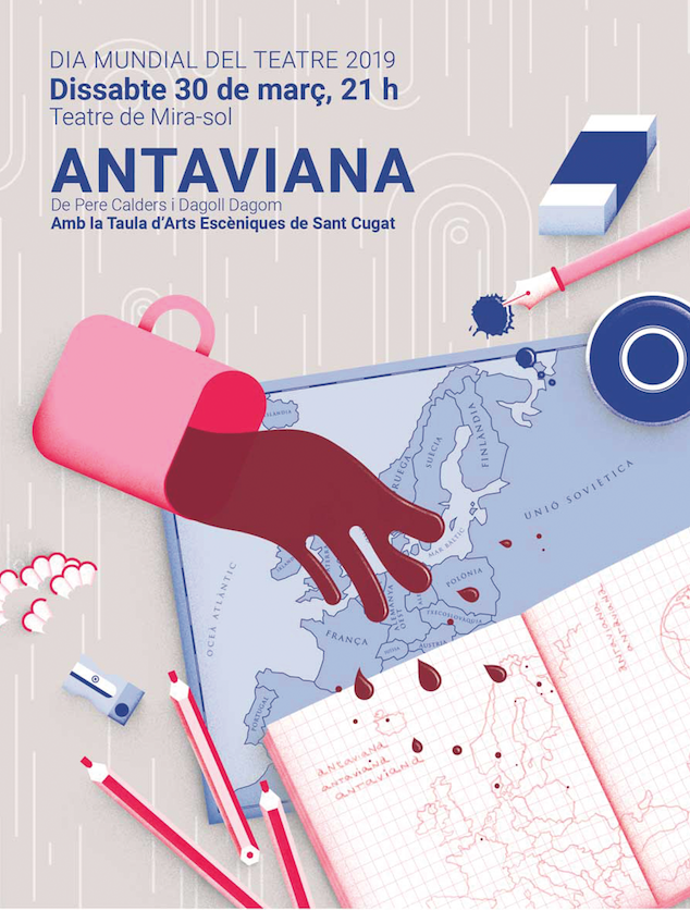 Arriba “Antaviana”, de Dagoll Dagom. FOTO: Cedida 