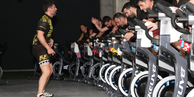 Carlos Gil liderant la classe inaugural. FOTO: Lali Álvarez