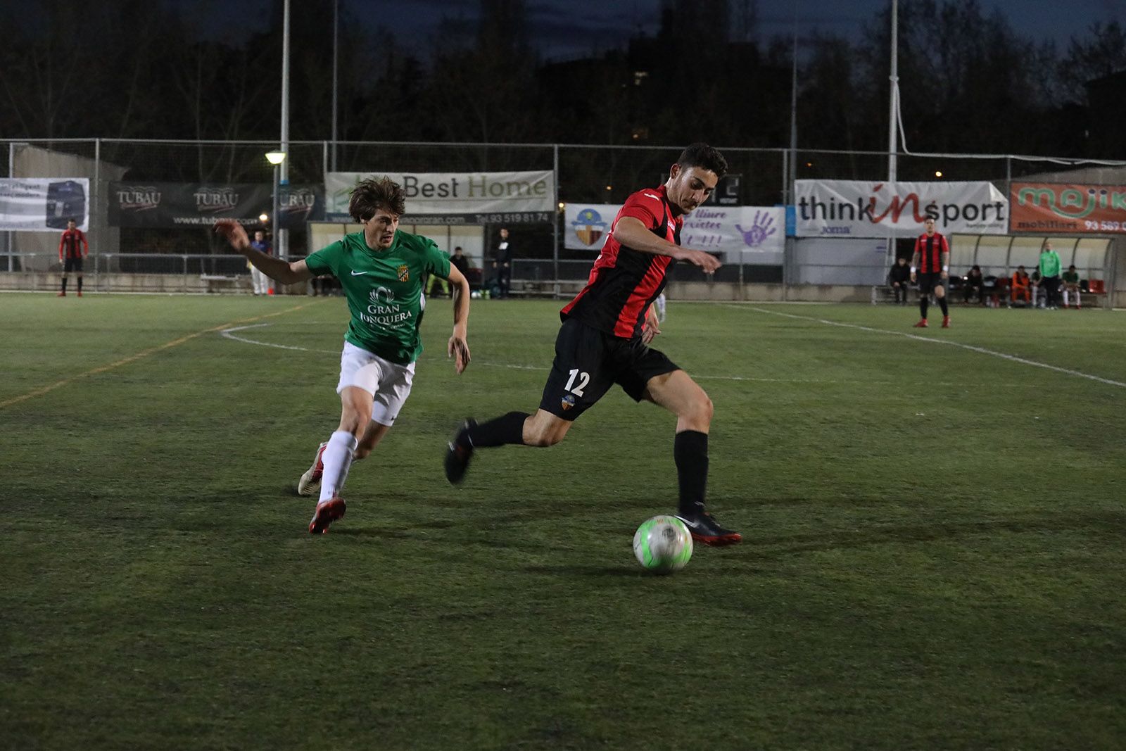 Lliga de futbol: Sant Cugat FC-UE La Jonquera. Foto: Lali Álvarez