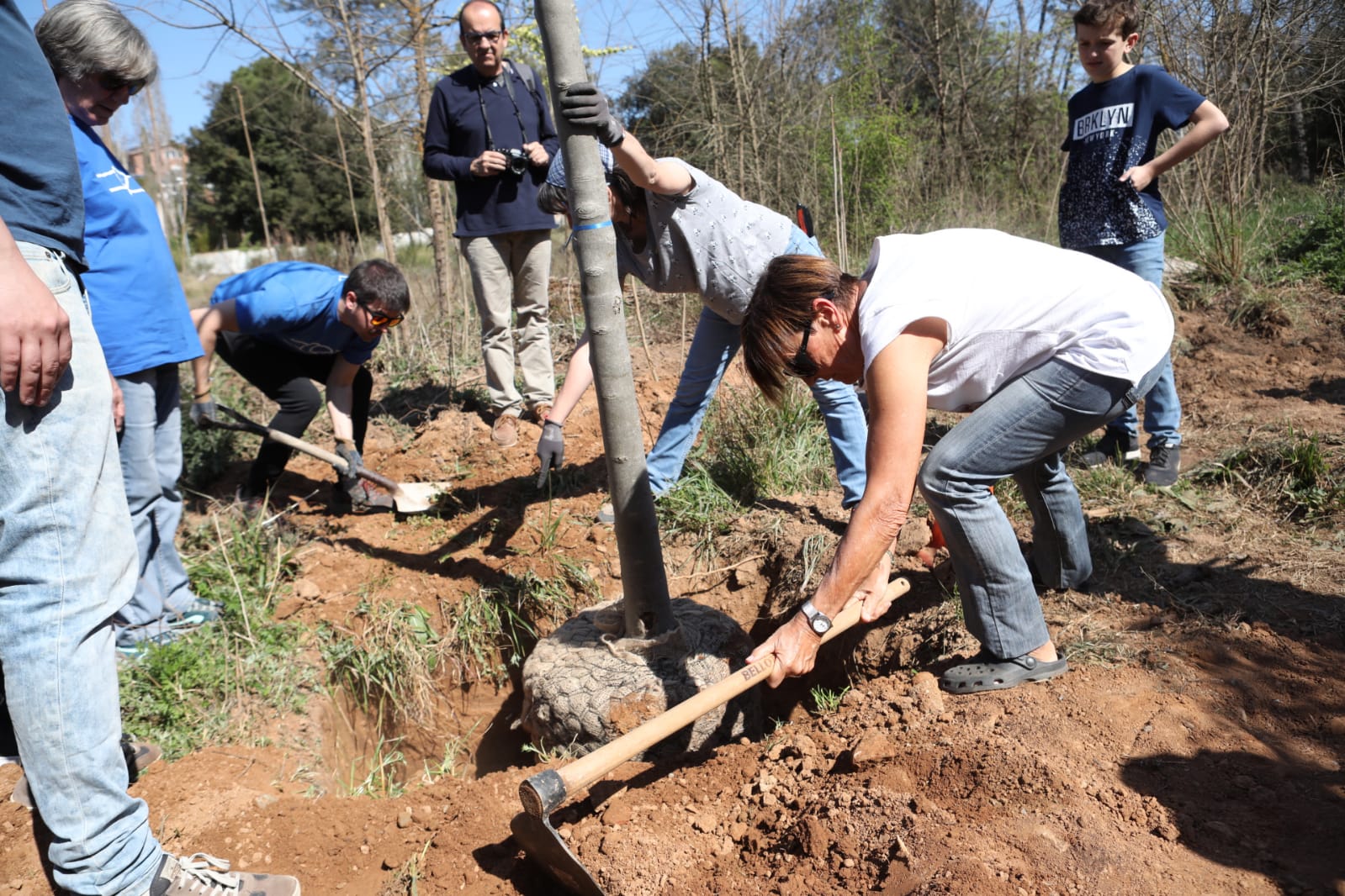 La Festa de l'Arbre té una forta tradició a Valldoreix. FOTO: Lali Álvarez