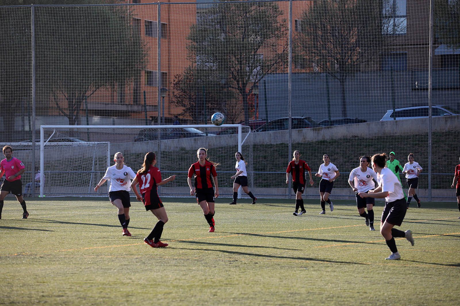 Partit de lliga de futbol femení: Sant Cugat FC-Vic Riuprimer. Foto: Lali Álvarez
