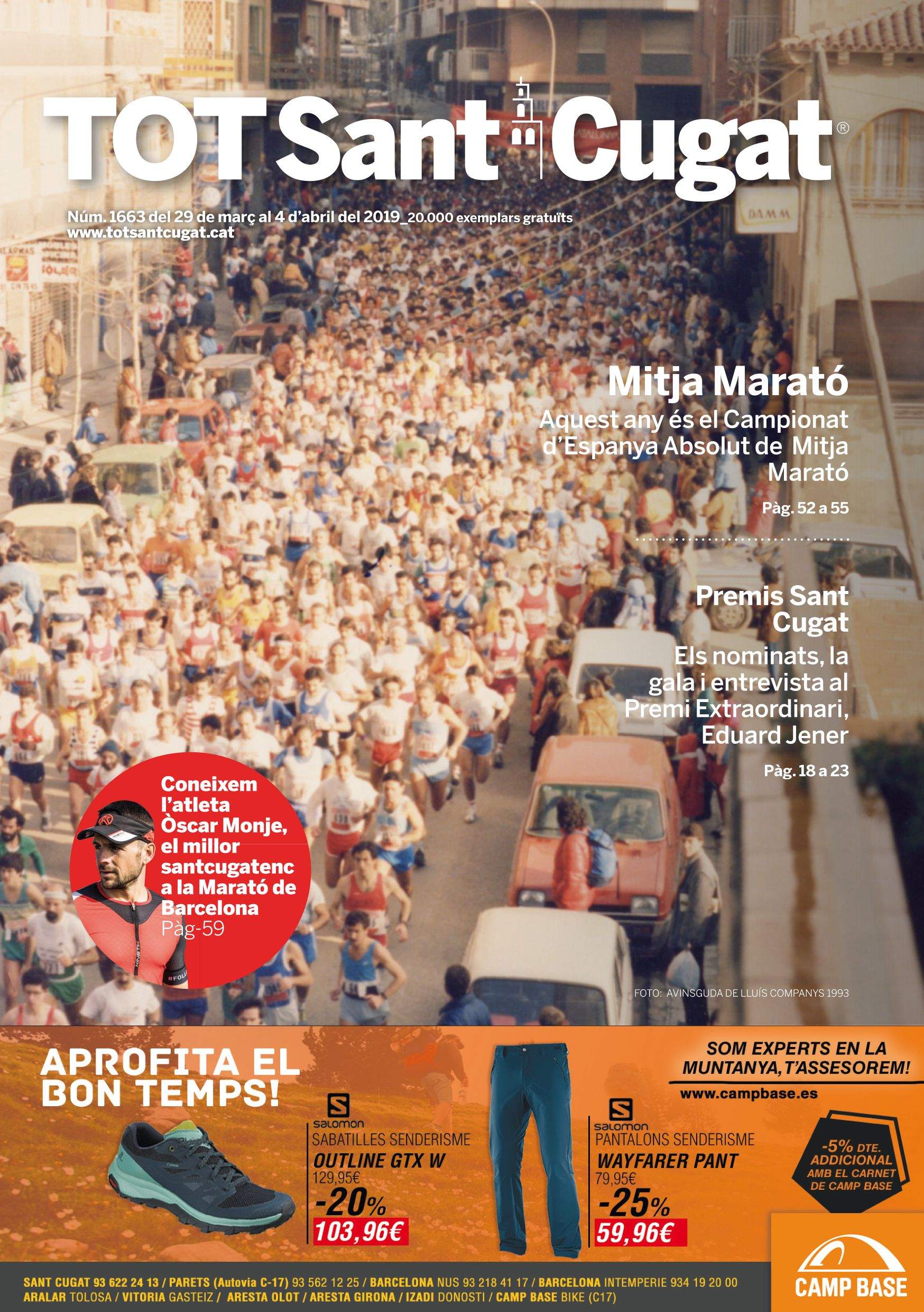 Portada del TOT Sant Cugat del divendres, 20 de març.