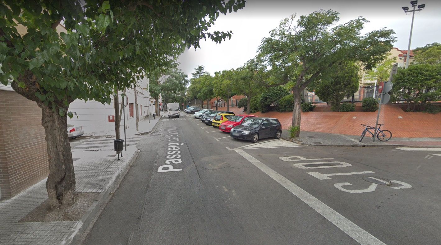 Zona pròxima on van passar els fets. FOTO: Google Maps