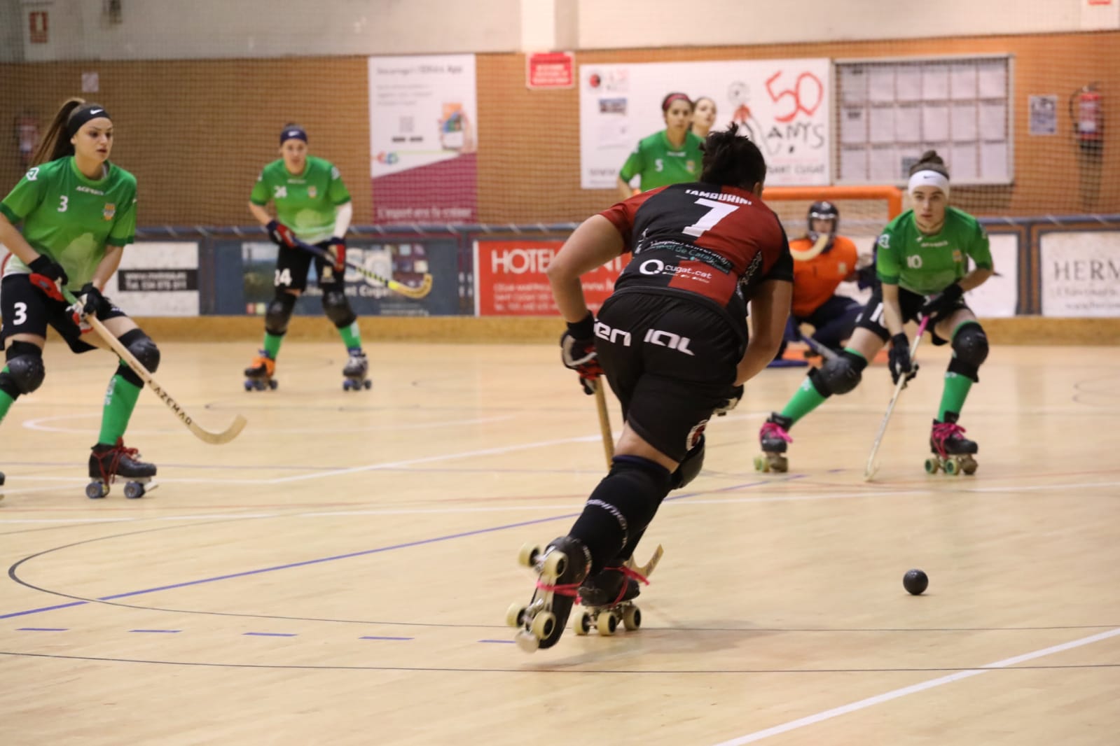 L'ampli resultat aconseguit no deixa satisfet l’entrenador del PH Sant Cugat. FOTO: Lali Álvarez