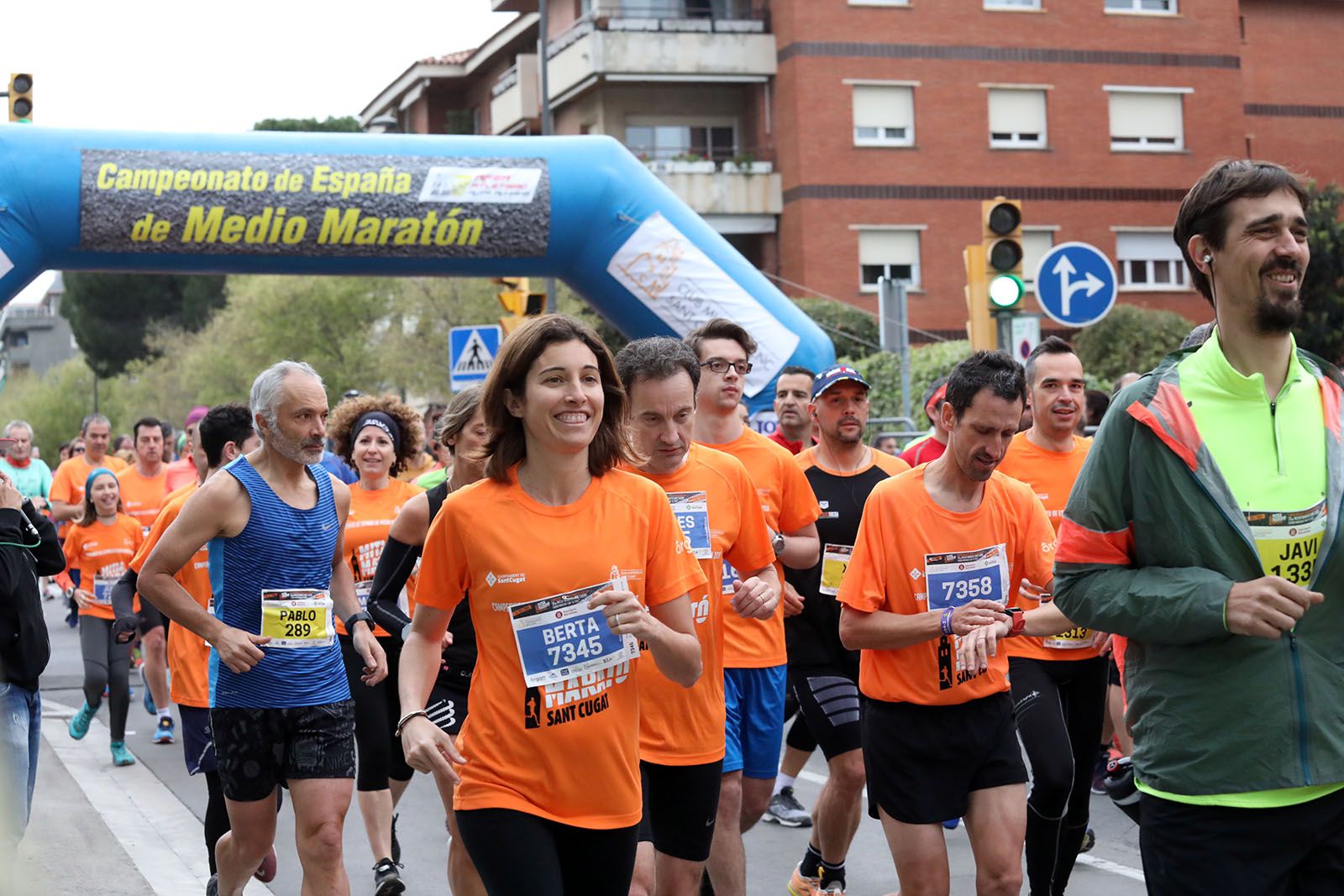 35ª Edició de la Mitja Marató de Sant Cugat. Foto: Lali Álvarez