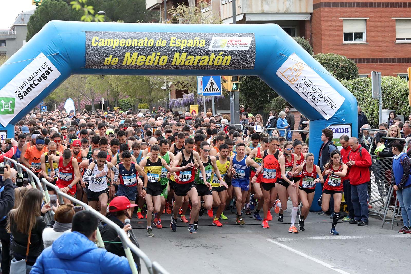 35ª Edició de la Mitja Marató de Sant Cugat. Foto: Lali Álvarez