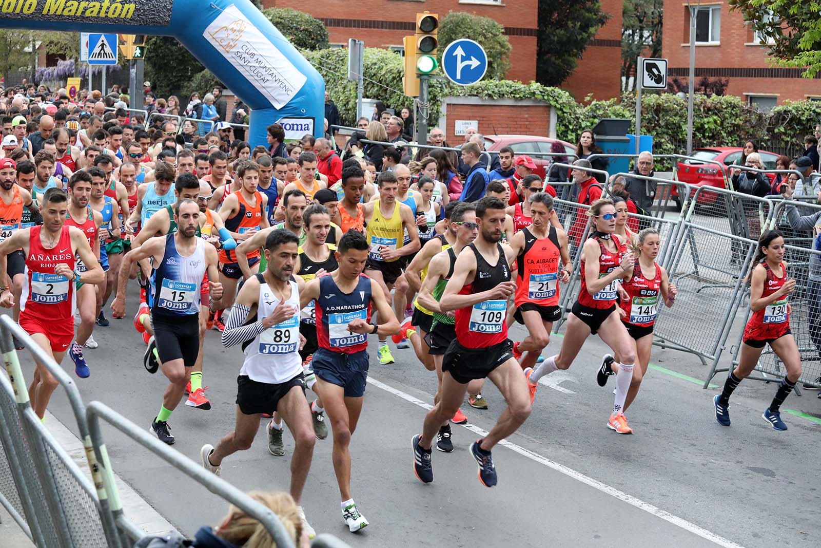 35ª Edició de la Mitja Marató de Sant Cugat. Foto: Lali Álvarez