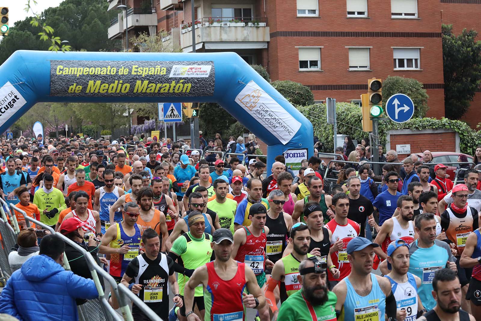 35ª Edició de la Mitja Marató de Sant Cugat. Foto: Lali Álvarez