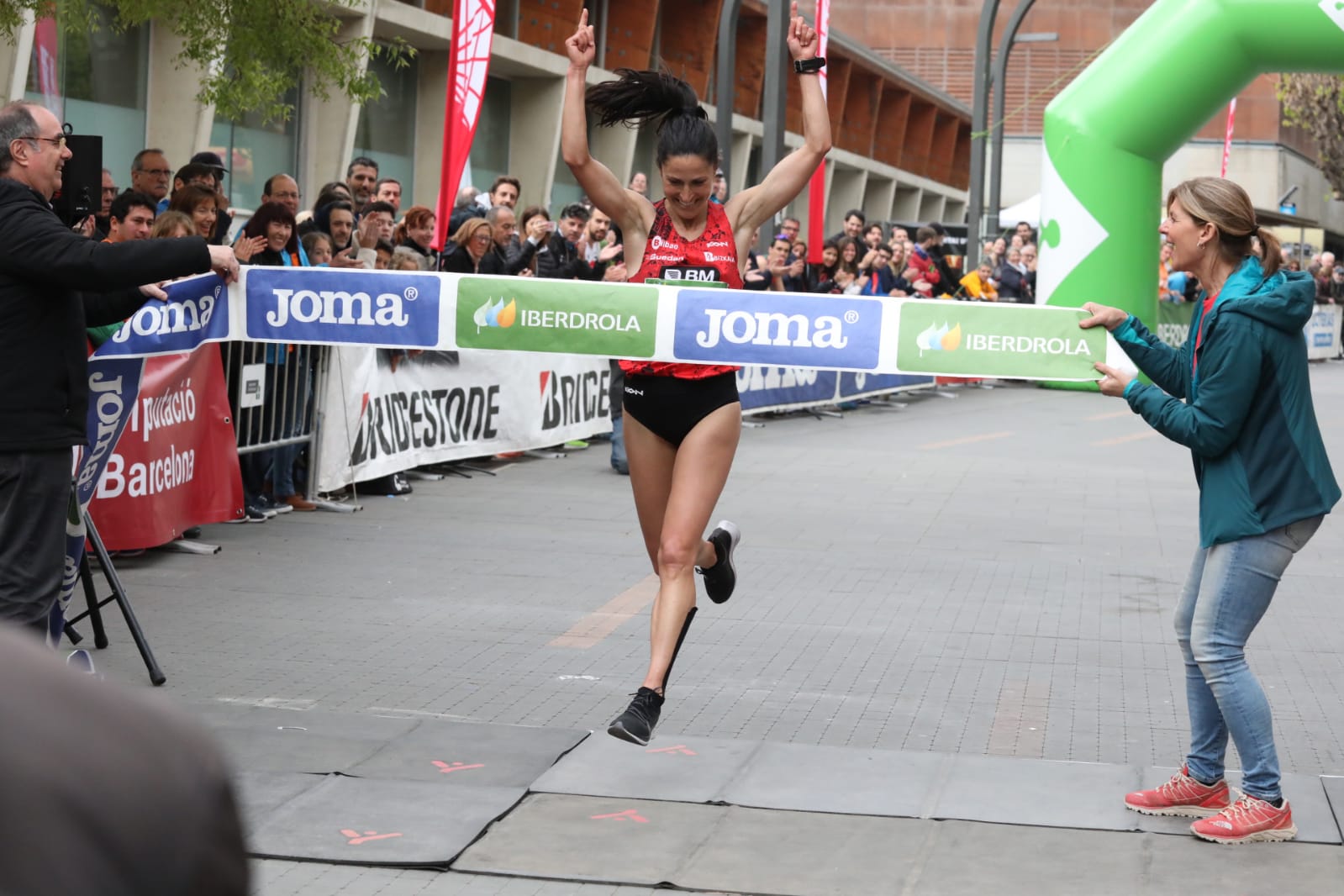 Elena Loyo, campiona d'Espanya a Sant Cugat. FOTO: Lali Álvarez