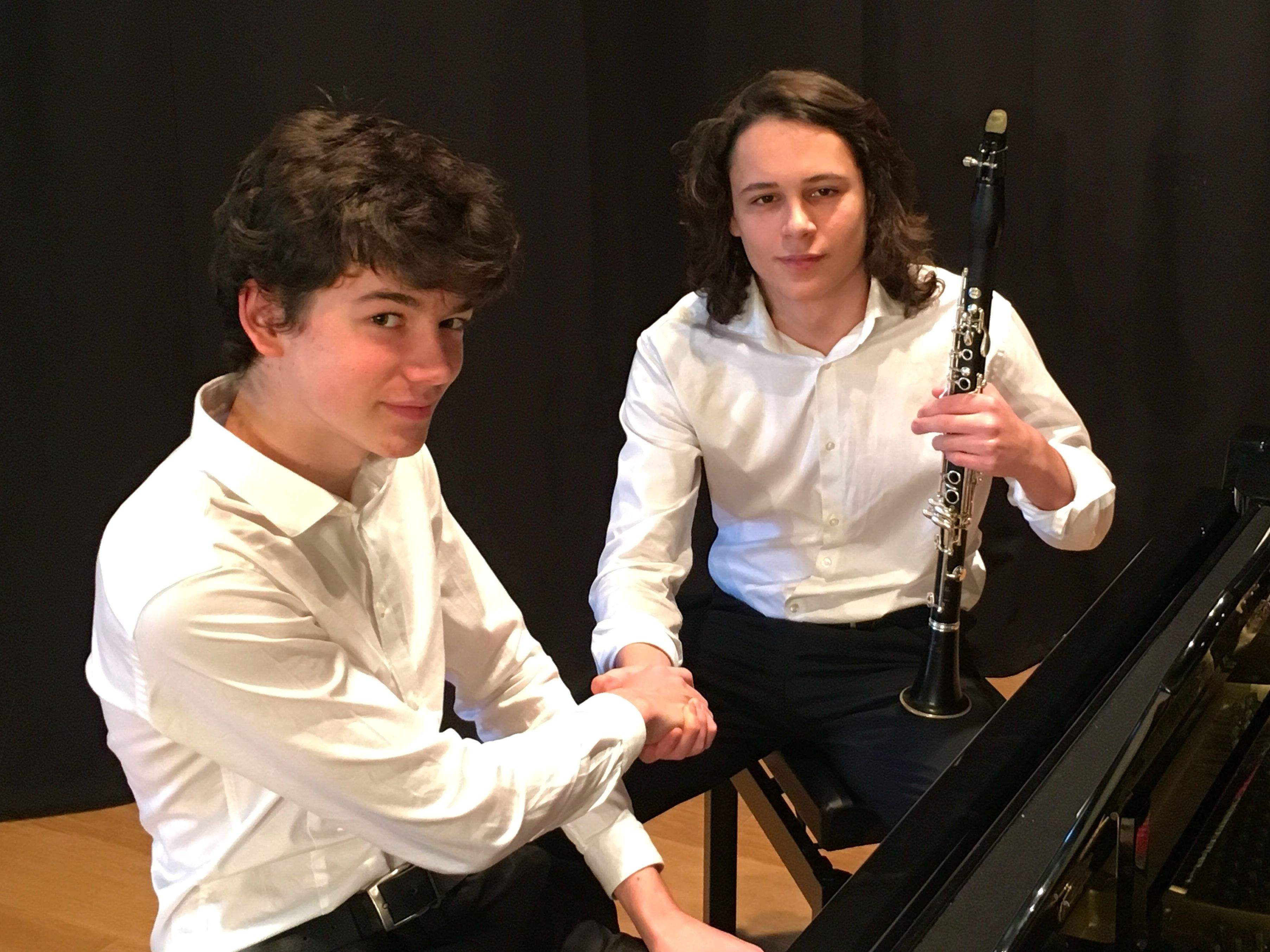 El duet santcugatenc format per Ionas Mercadal i Luis Beceiro. FOTO: Cedida