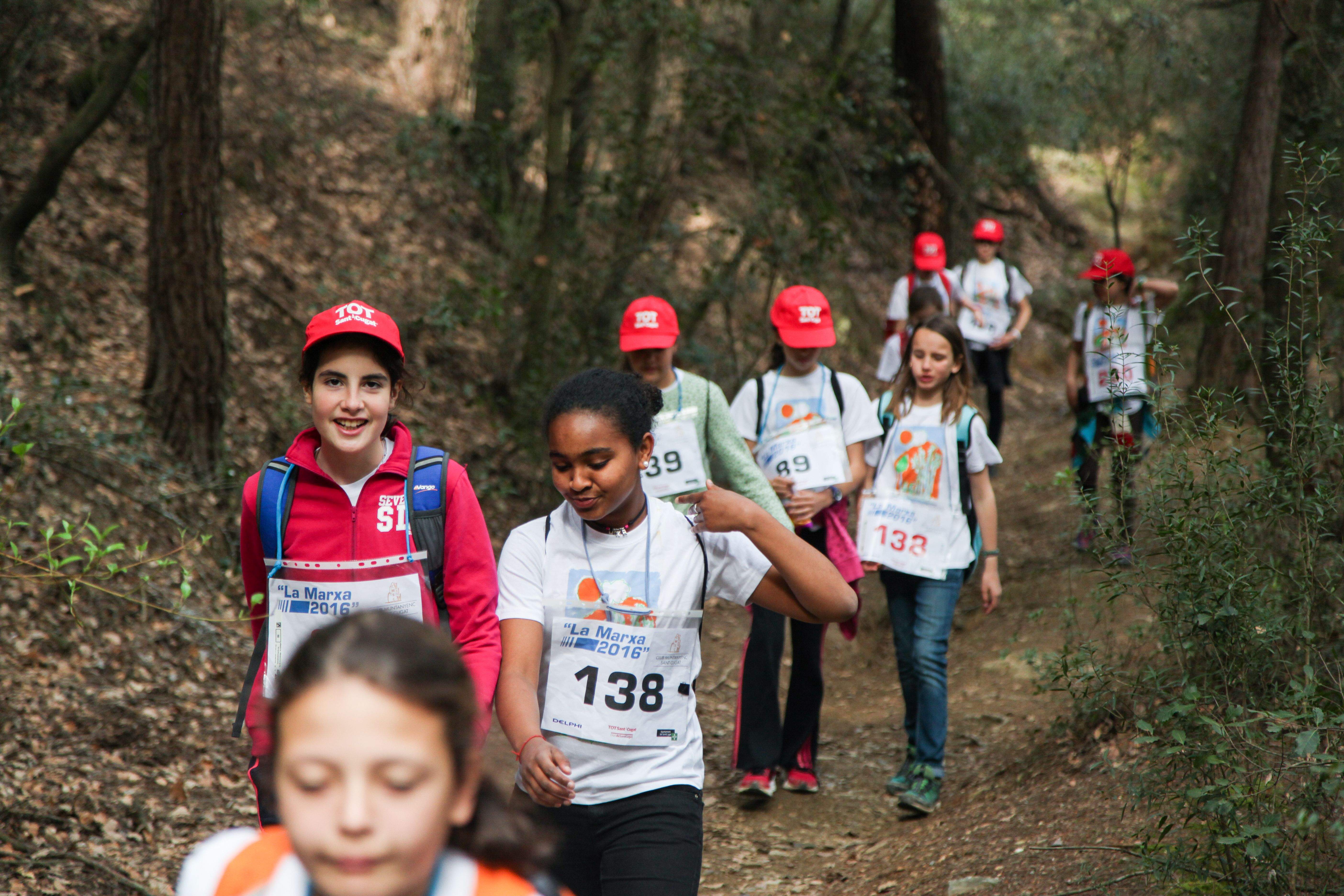 Imatge de la passada edició de la Marxa Infantil. FOTO: Lali Puig