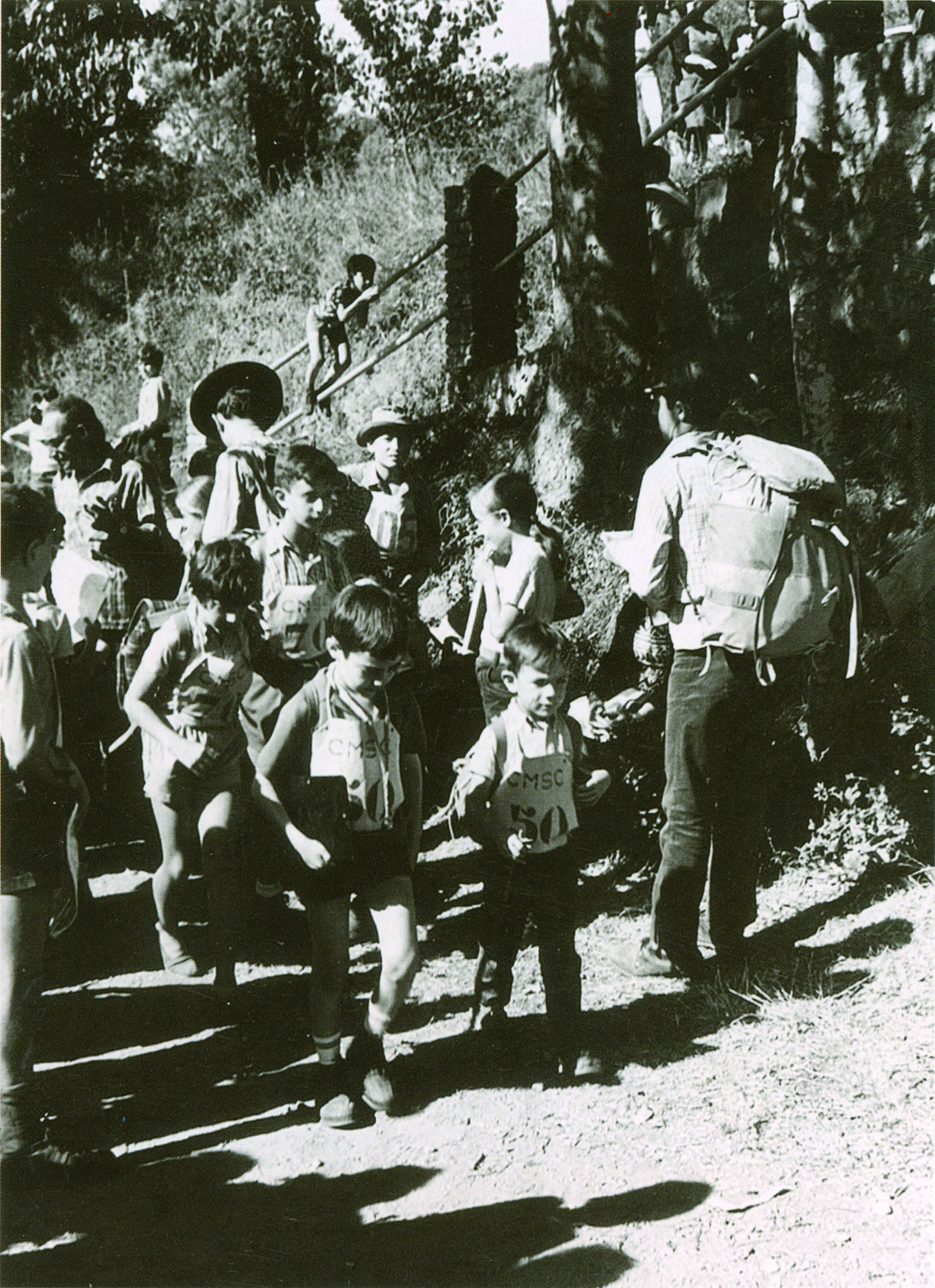 Control de dinar a Sant Medir als anys 60. Fons família Ribes Vilar.