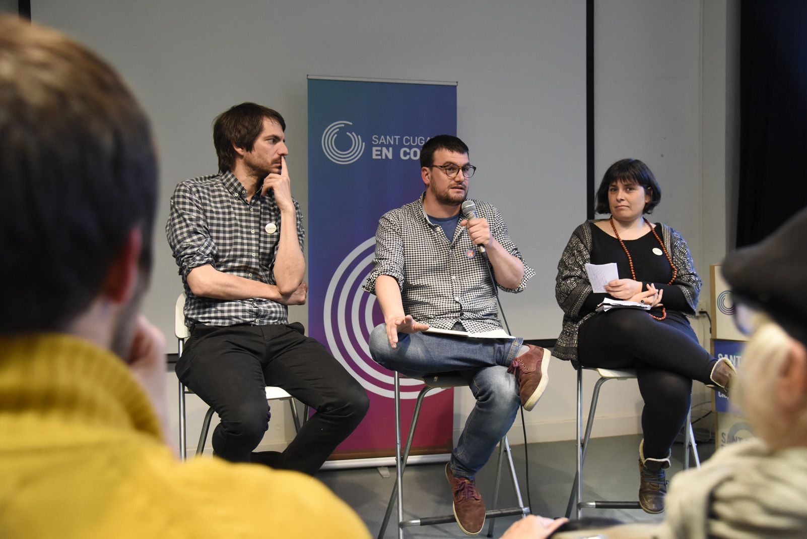  Presentació de la candidatura de Sant Cugat en Comú. FOTO: Marta del Moral