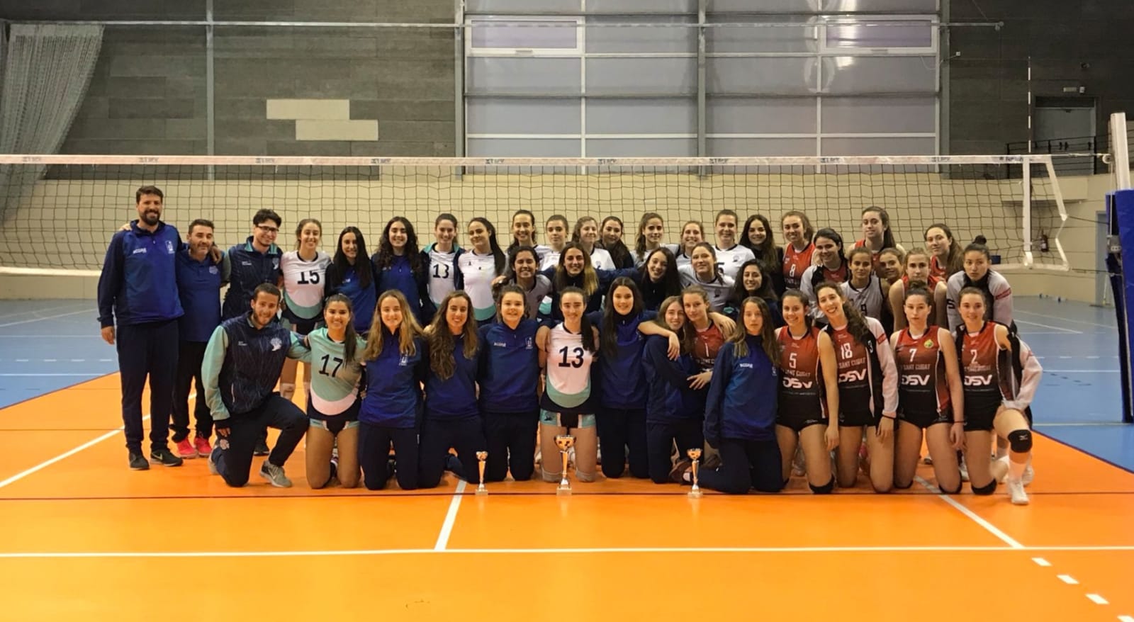 El DSV Club Voleibol Sant Cugat vol guanyar el Campionat de Catalunya. FOTO: DSV CV Sant Cugat