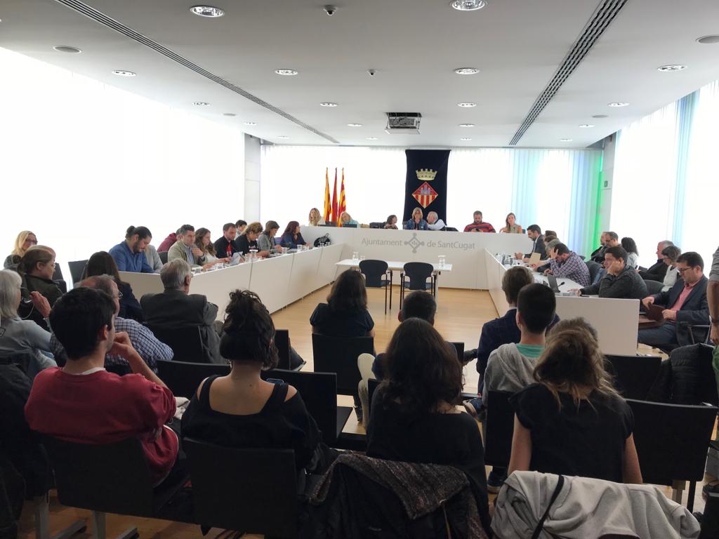 Moment del torn de participació ciutadana. FOTO: C.C.