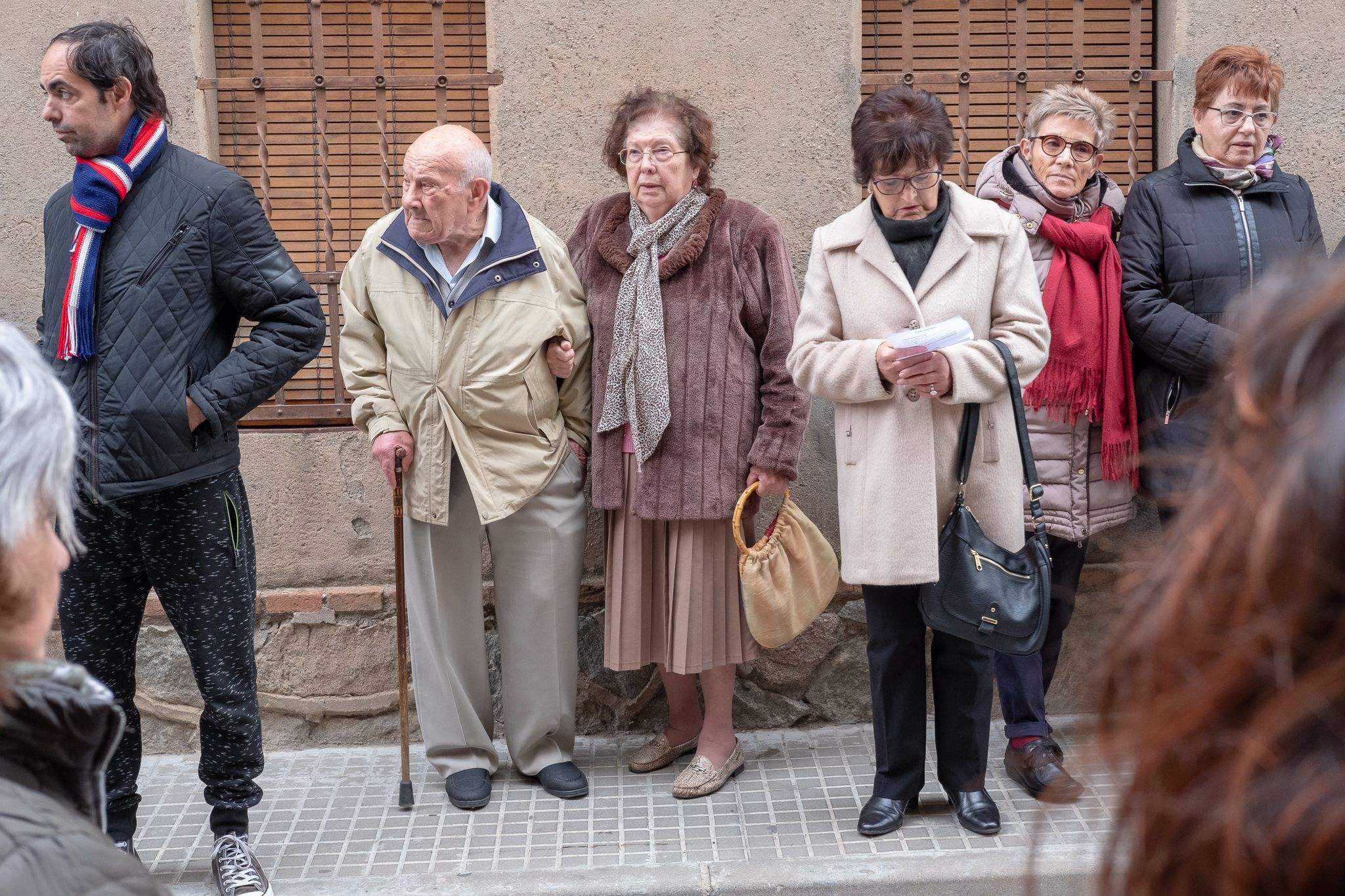 El Via Crucis ha desfilat pel centre de Sant Cugat. FOTO: Alex Gómez