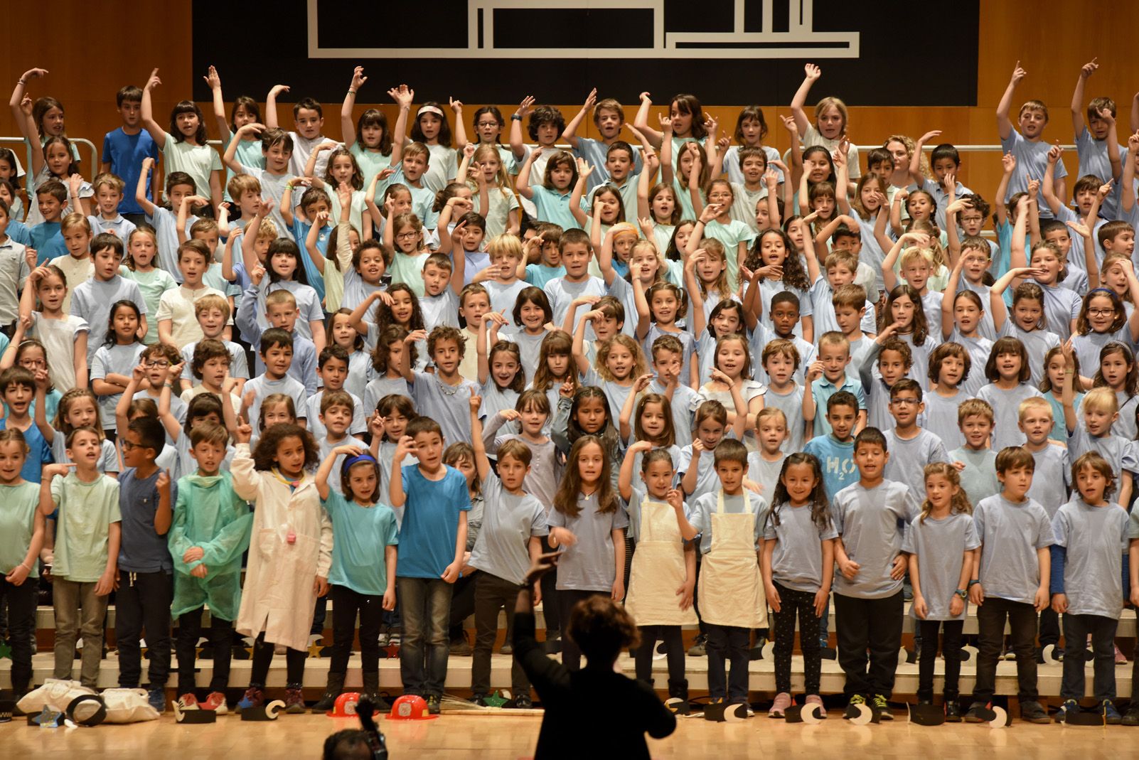 XVI Cantata Infantil de Sant Cugat al Teatre Auditori. Foto: Bernat Millet.