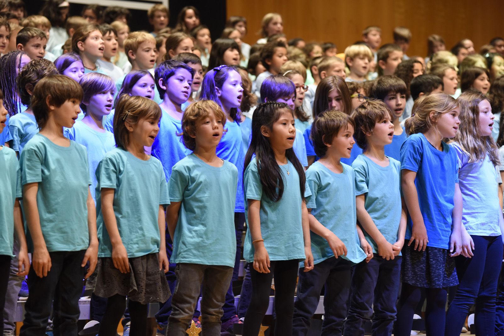 XVI Cantata Infantil de Sant Cugat al Teatre Auditori. Foto: Bernat Millet.