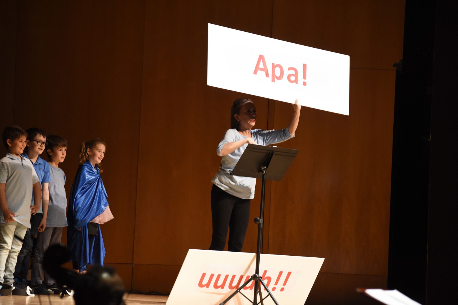 XVI Cantata Infantil de Sant Cugat al Teatre Auditori. Foto: Bernat Millet.