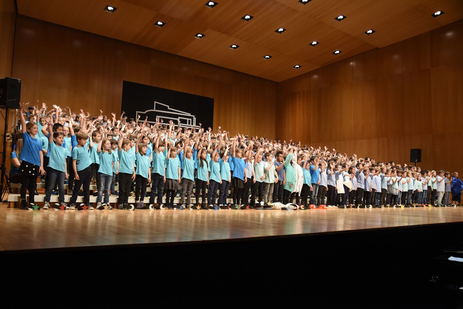 XVI Cantata Infantil de Sant Cugat al Teatre Auditori. Foto: Bernat Millet.