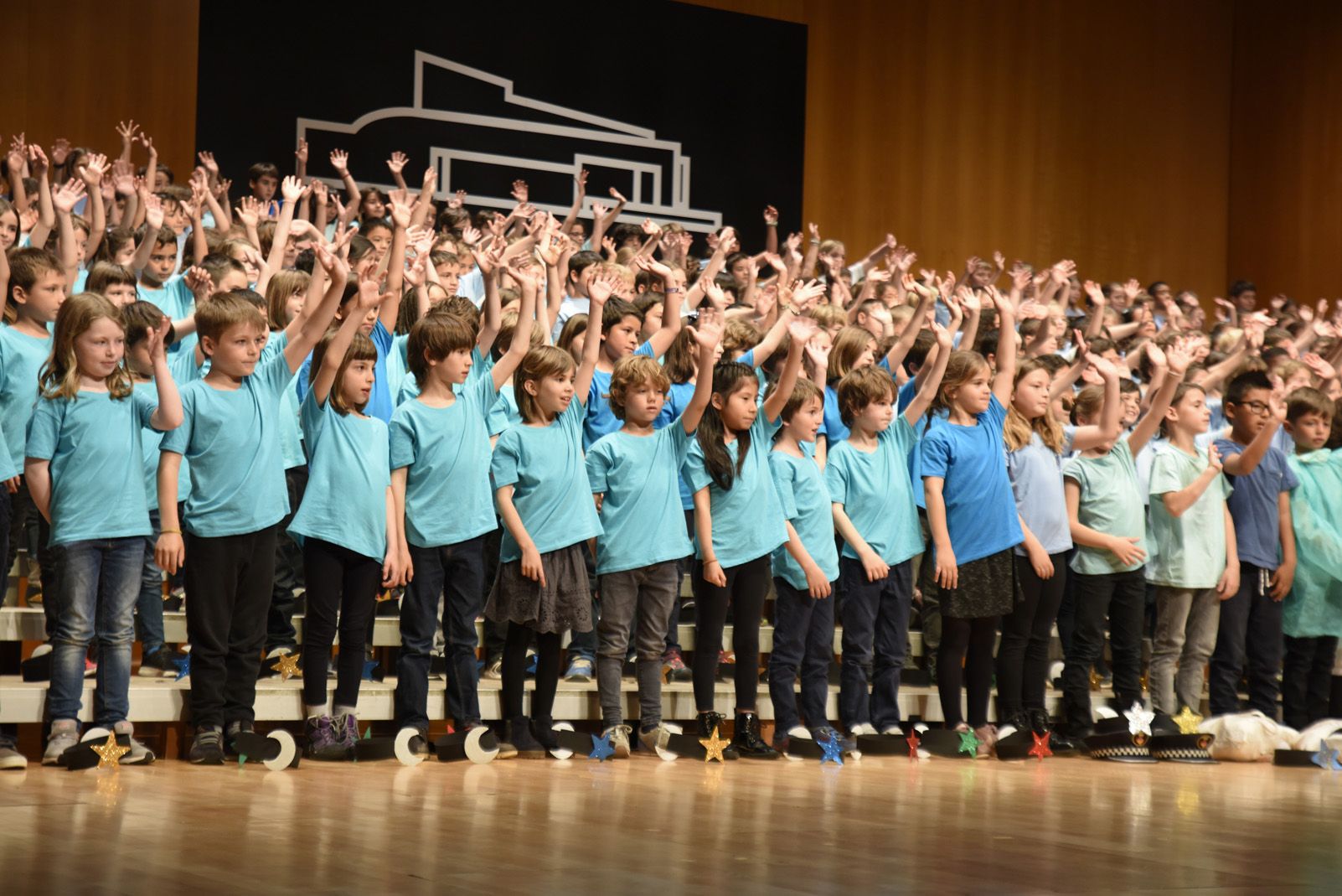 XVI Cantata Infantil de Sant Cugat al Teatre Auditori. Foto: Bernat Millet.