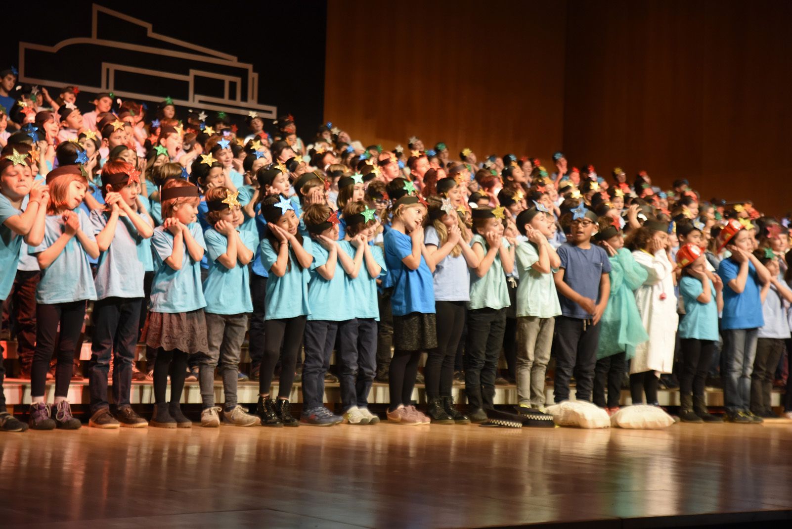 XVI Cantata Infantil de Sant Cugat al Teatre Auditori. Foto: Bernat Millet.