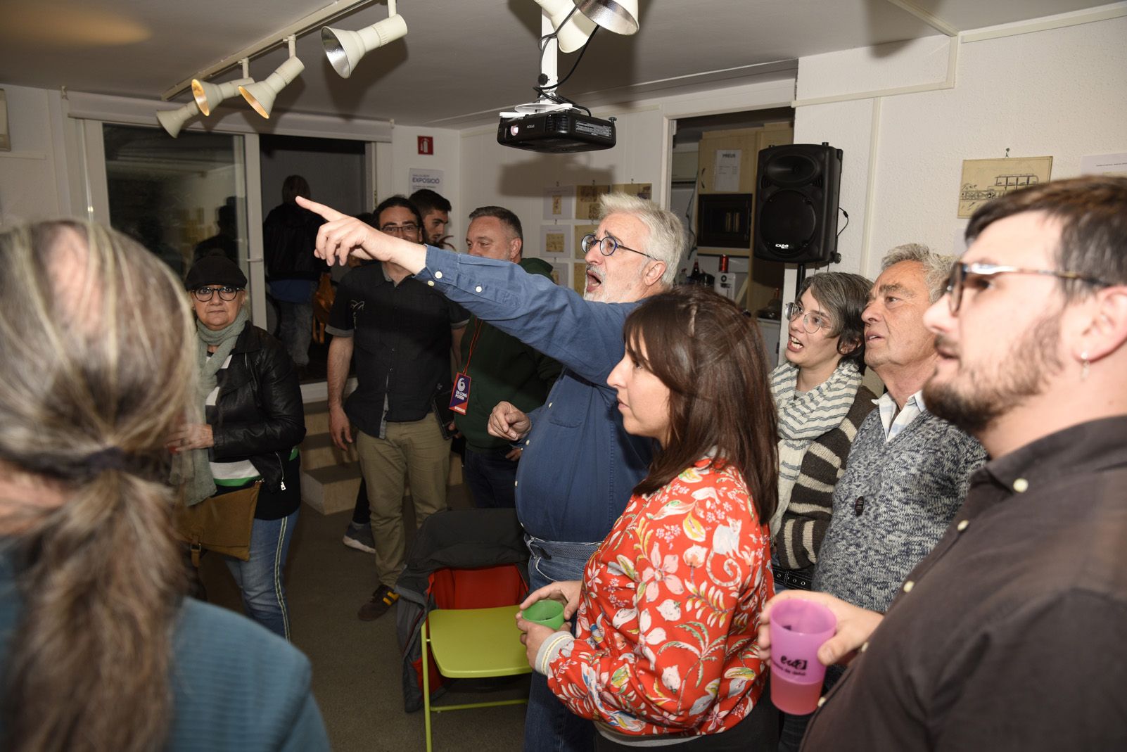 La seu de En Comú Podem. Foto: Bernat Millet.
