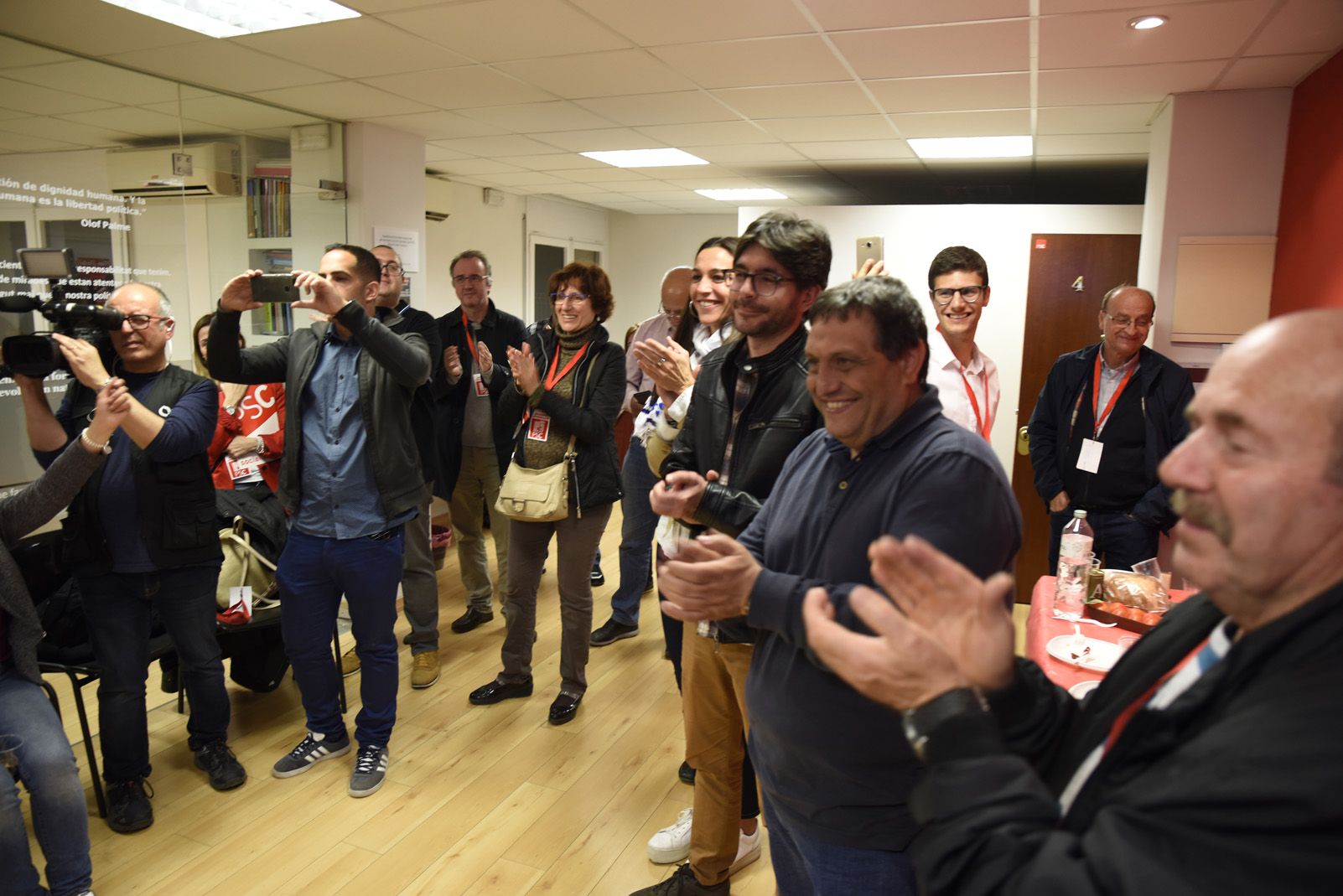 La seu del Partit Socialista de Catalunya. Foto: Bernat Millet.